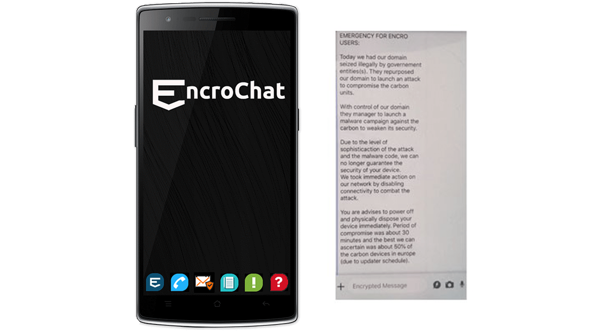 Hackean el teléfono encriptado de EncroChat - Weening Criminal Lawyers